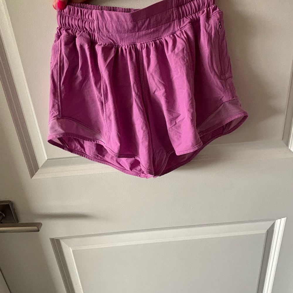 Lululemon Athletica Pink Athletic Shorts Lightweight and Breathable
